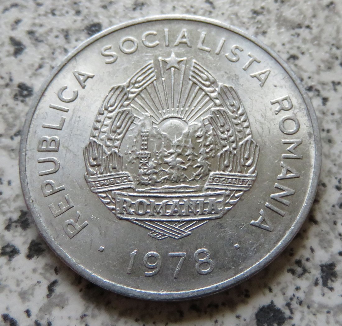  Rumänien 5 Lei 1978   