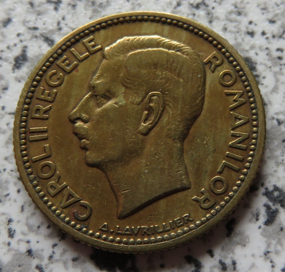  Rumänien 10 Lei 1930 kein Münzzeichen (London)   