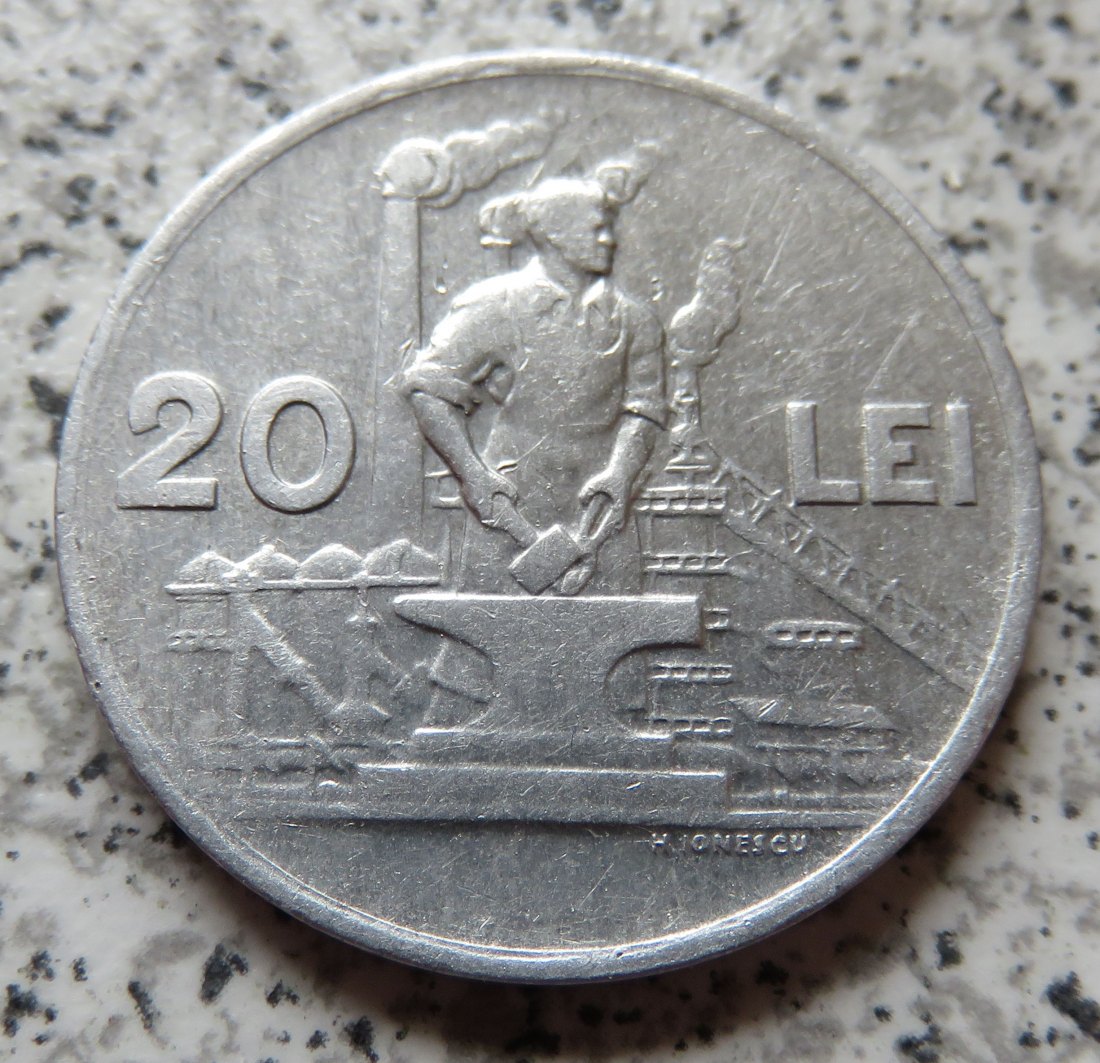  Rumänien 20 Lei 1951   