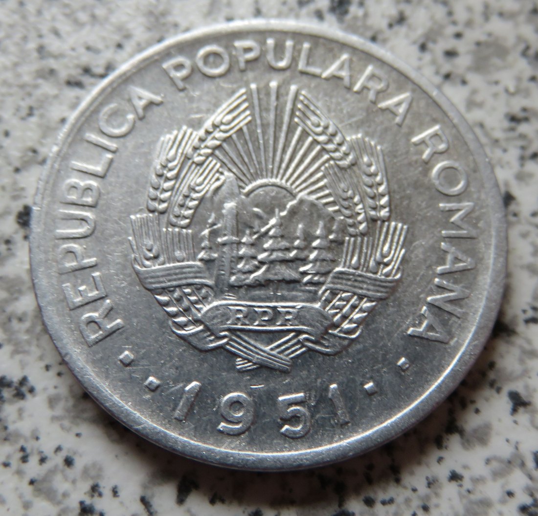  Rumänien 20 Lei 1951   