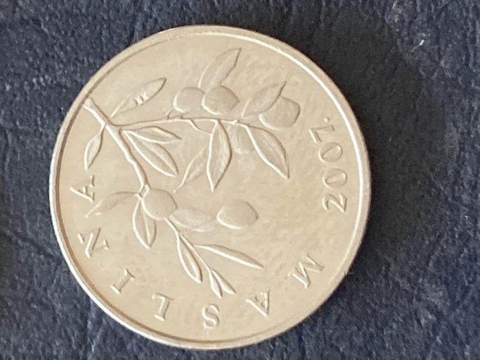  Münzen Münze Umlaufmünze Kroatien 20 Lipa 2007   