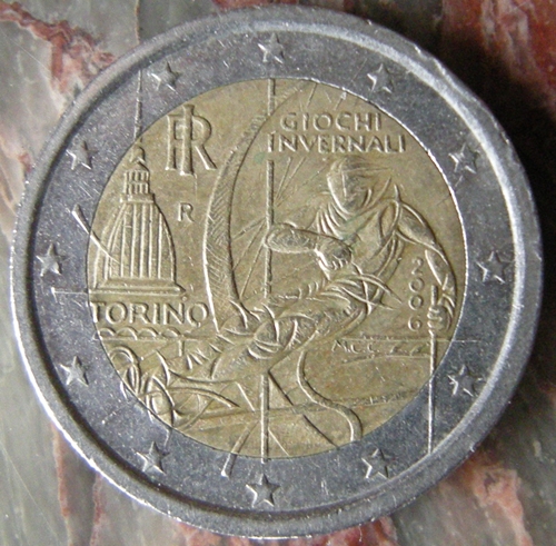  Italien 2 Euro 2006, olympische Winterspiele   