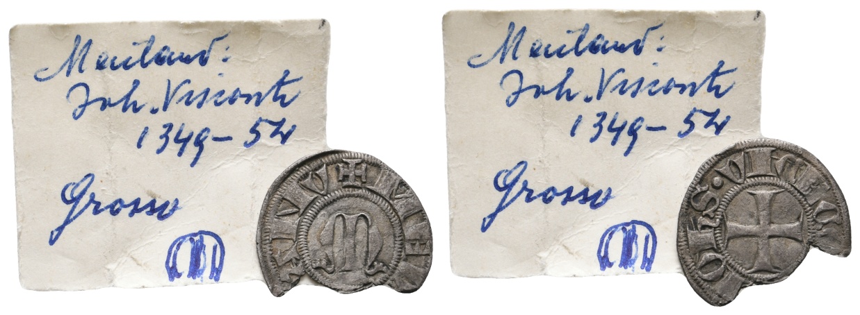  Mittelalter; Mailand; Kleinmünze; 0,78 g   