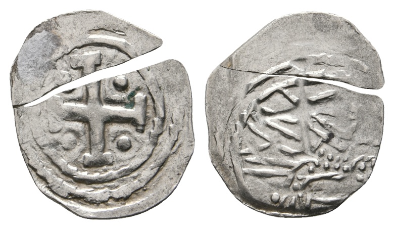  Mittelalter; Kleinmünze; gebrochen; 0,74 g   