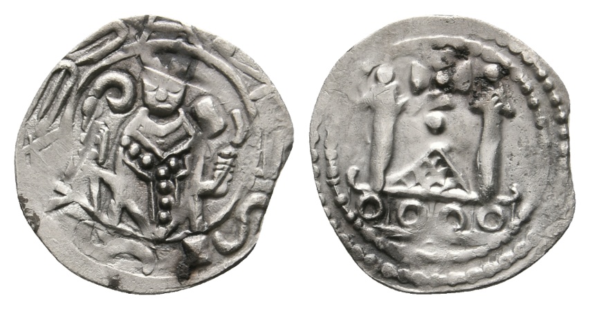  Mittelalter; Kleinmünze; 0,80 g   