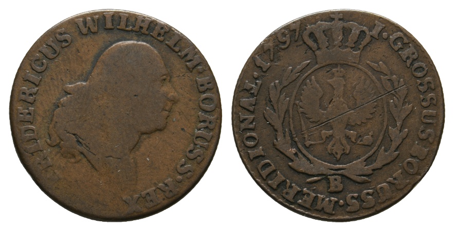  Altdeutschland; Kleinmünze 1797   