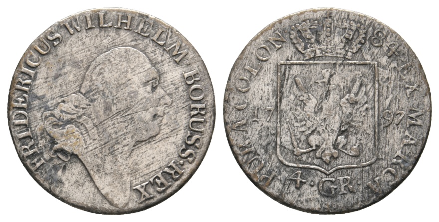  Altdeutschland; Kleinmünze 1797   