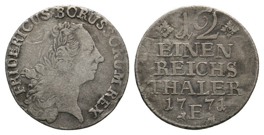  Altdeutschland; Kleinmünze 1771   