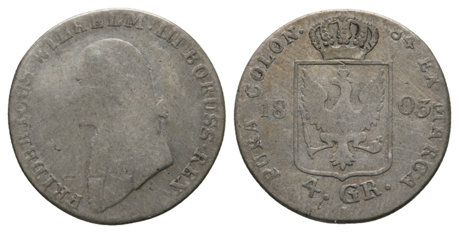  Altdeutschland, Kleinmünze 1803   