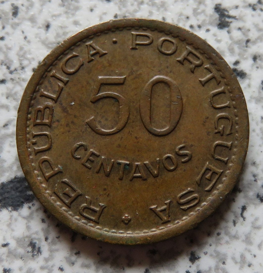  Mosambik 50 Centavos 1957   