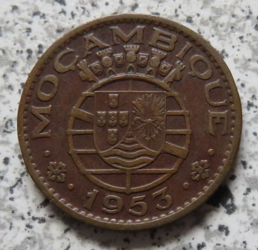  Mosambik 1 Escudo 1953   