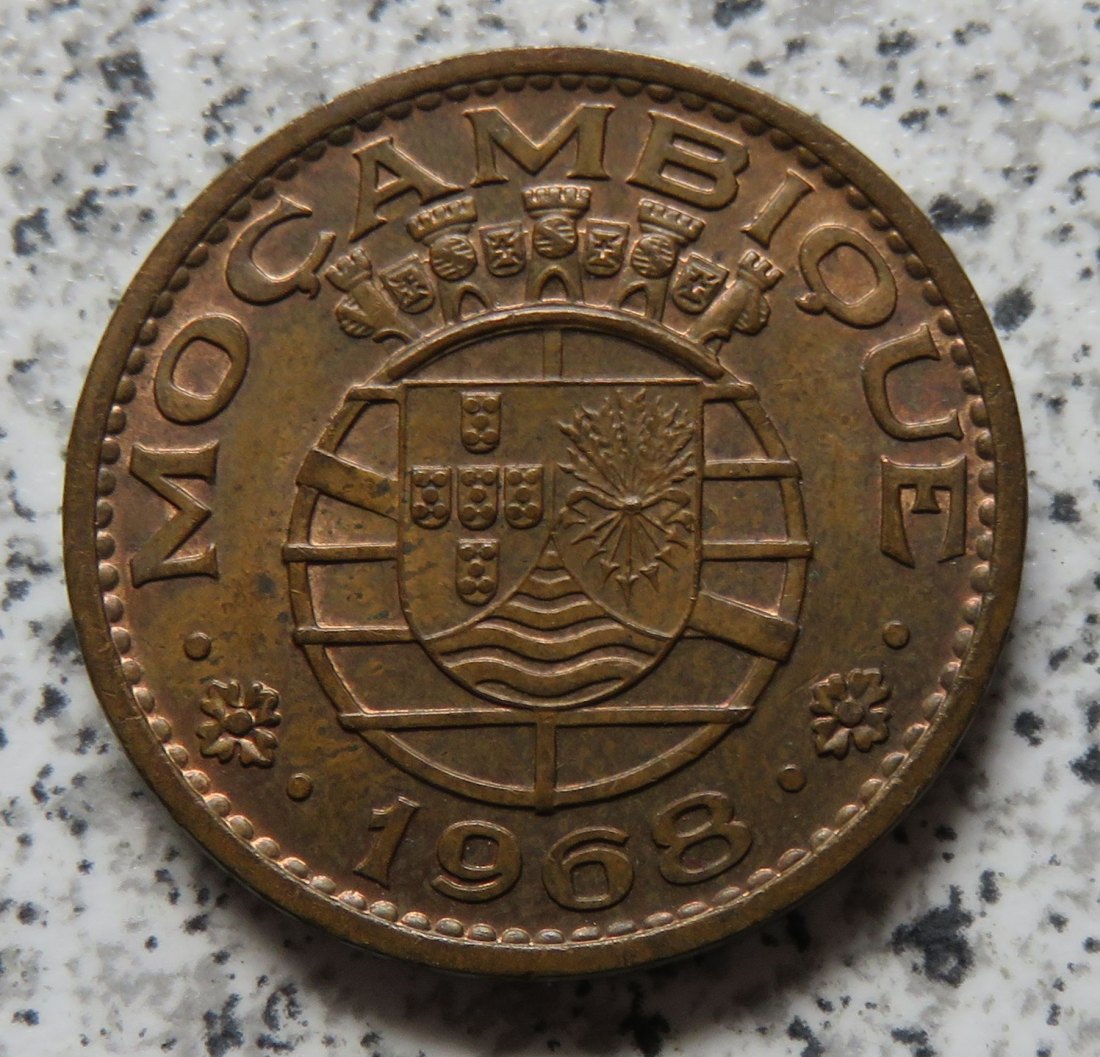  Mosambik 1 Escudo 1968   
