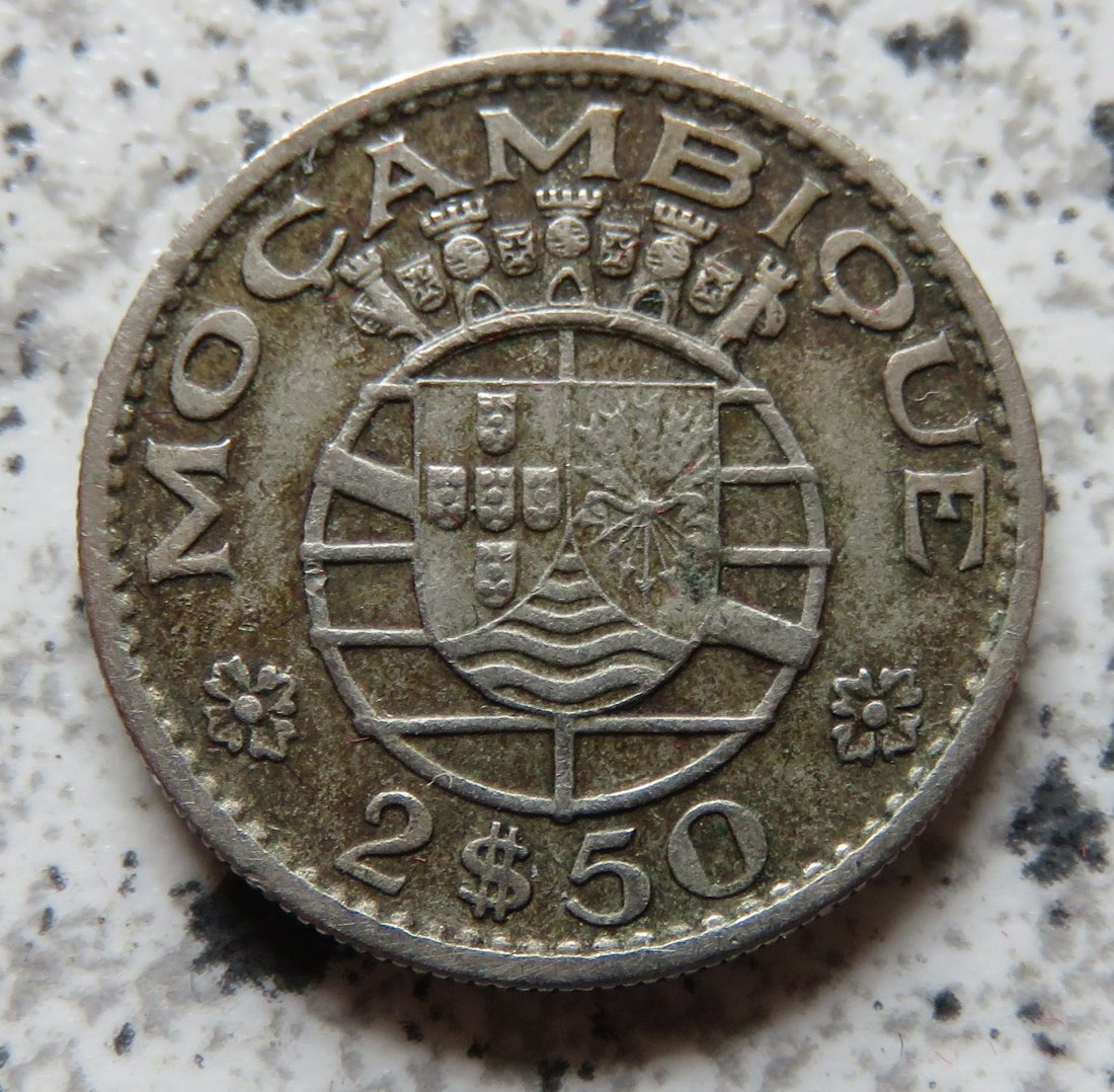  Mosambik 2,5 Escudos 1965   