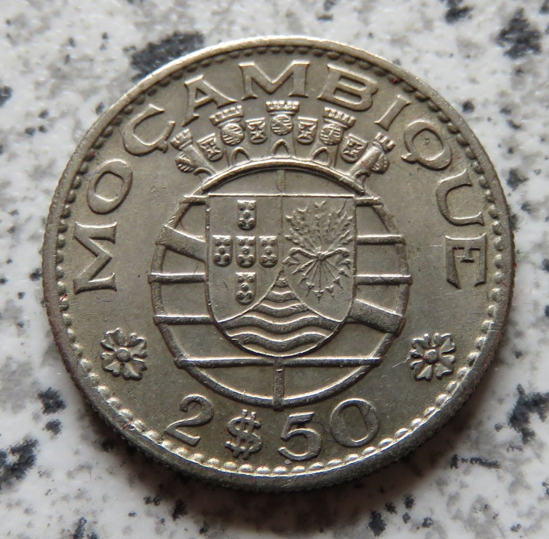  Mosambik 2,5 Escudos 1965   