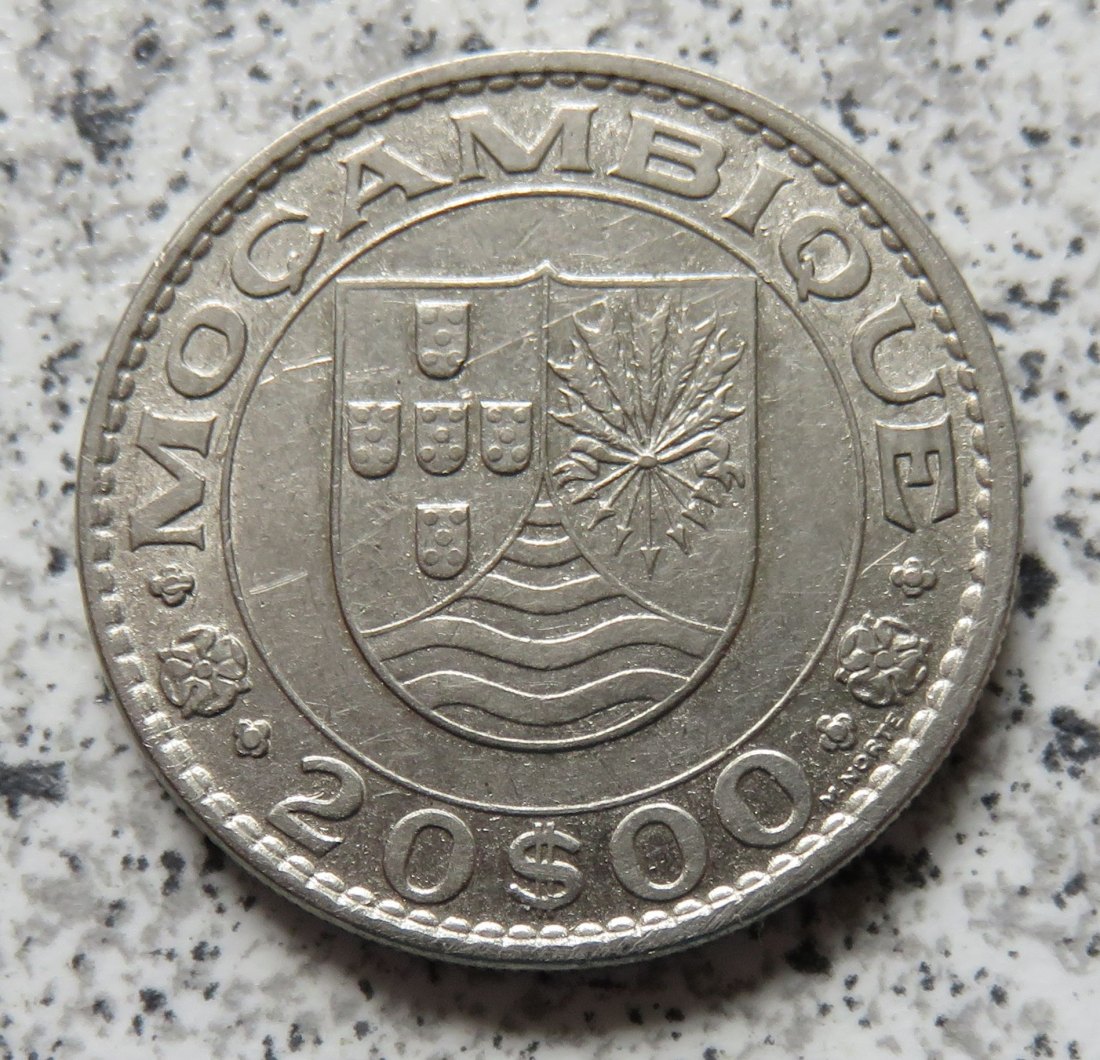  Mosambik 20 Escudos 1971   