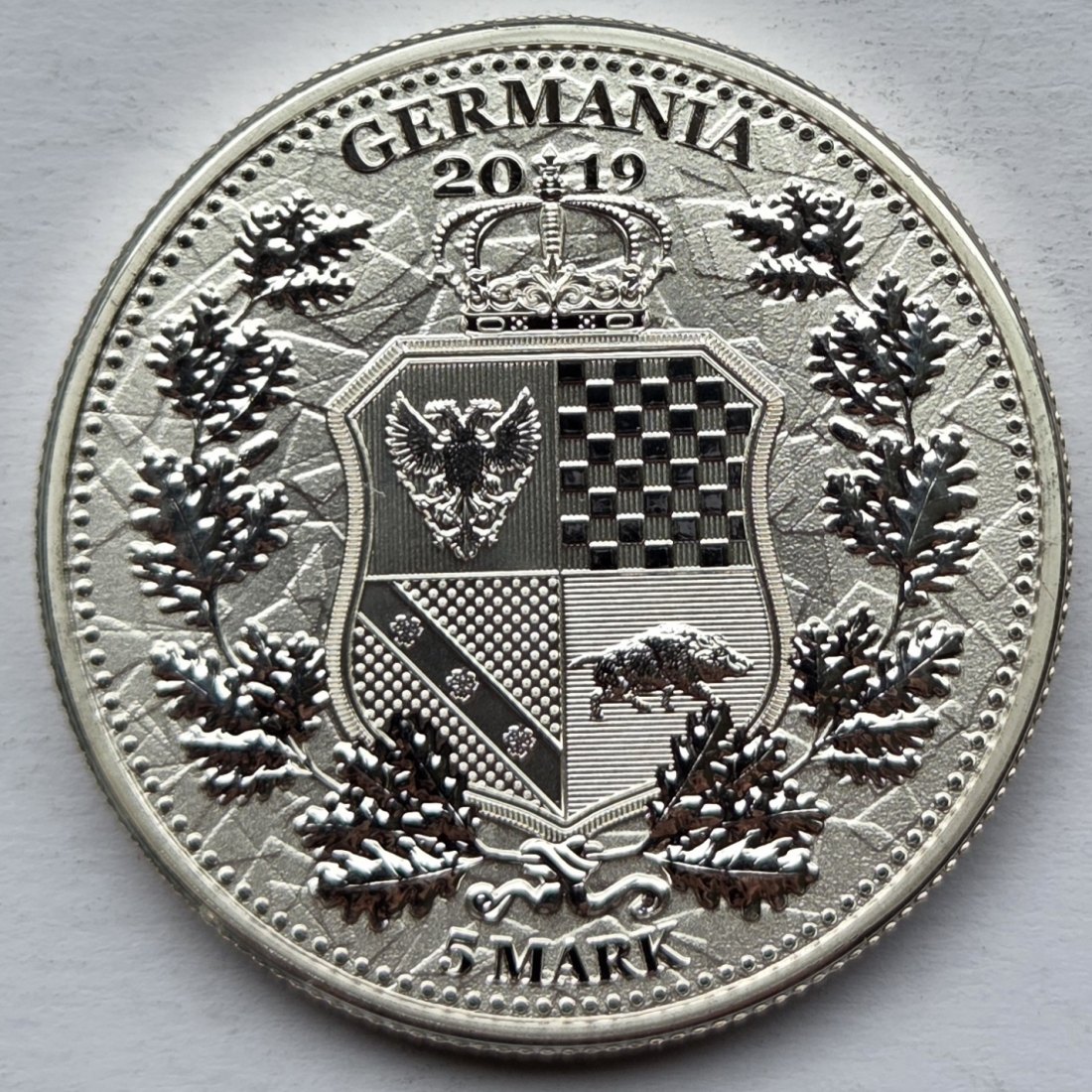  Germania-Silberunze Allegorien 2019   