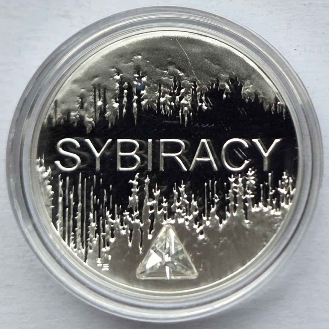  Polen: 10 Zloty Sibirien 2008, 13,1 g Feinsilber   