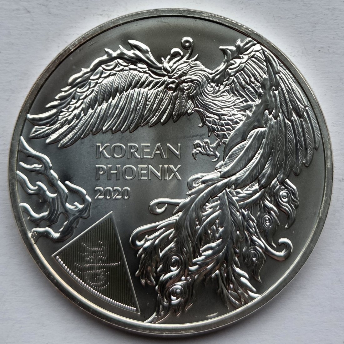  Südkorea: Silberunze Phoenix 2020   