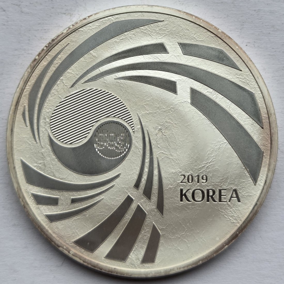  Südkorea: Silberunze Taekwondo 2019   
