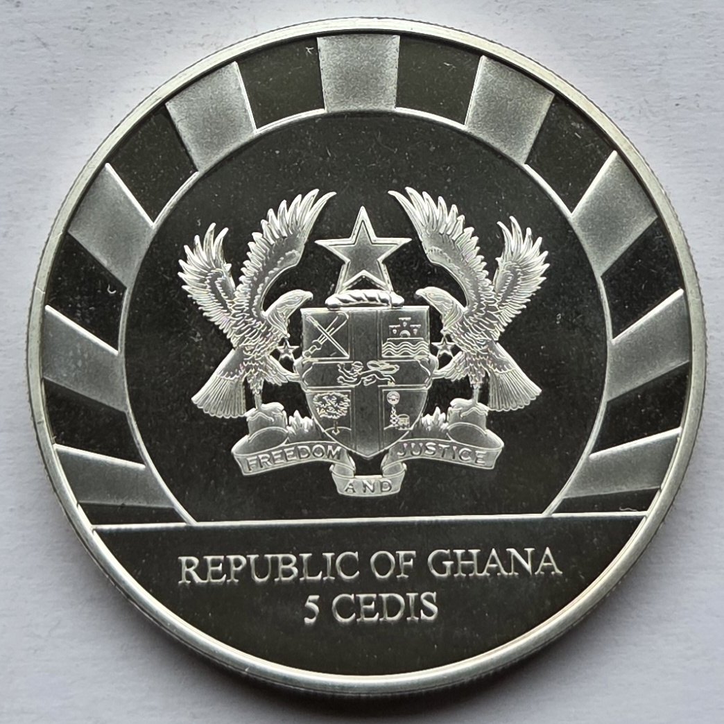  Ghana: Silberunze Mammut 2019   