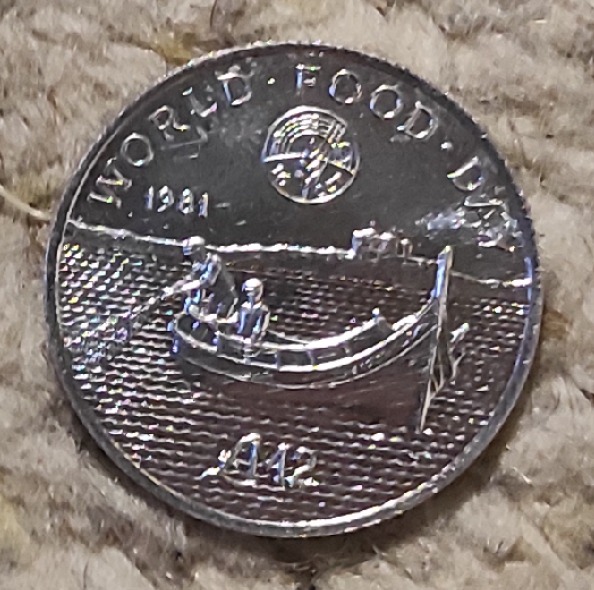  Malta 2 Lira 1981, SILBER, Welternährungstag   