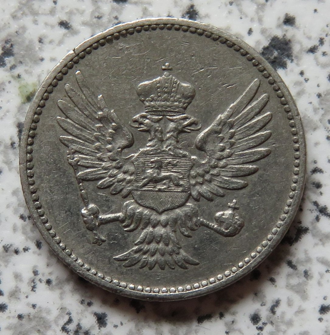  Montenegro 10 Para 1906   