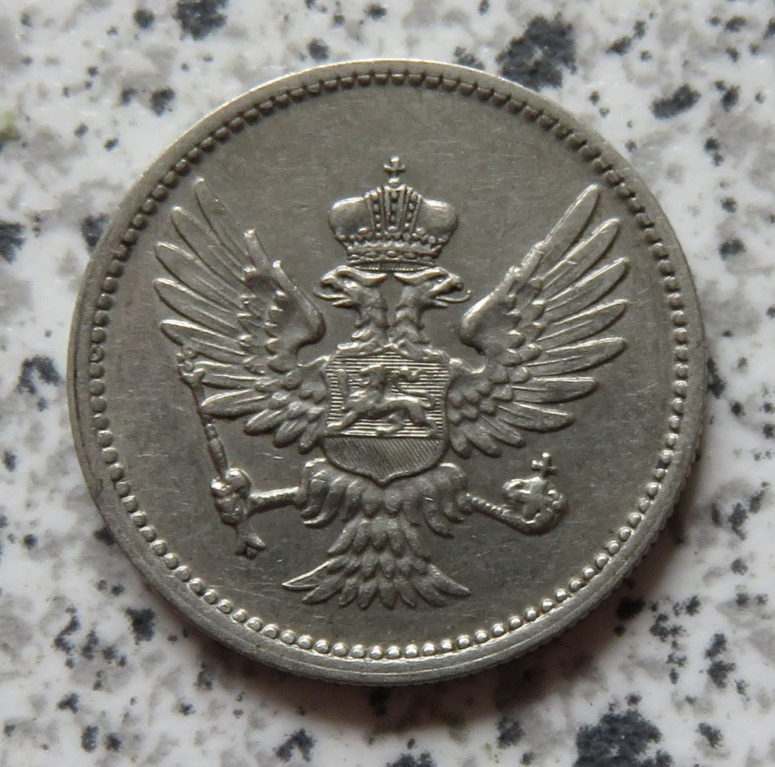  Montenegro 10 Para 1908   