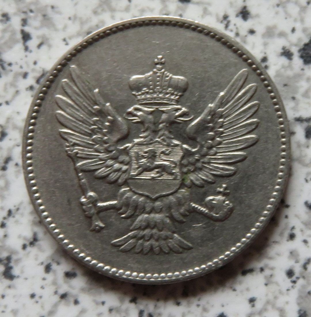  Montenegro 20 Para 1908   
