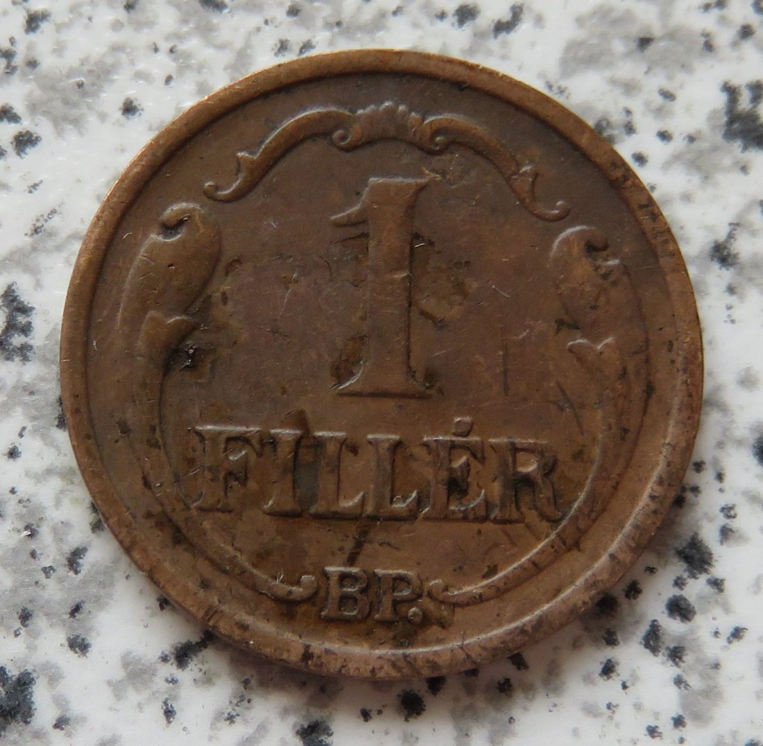  Ungarn 1 Filler 1926   