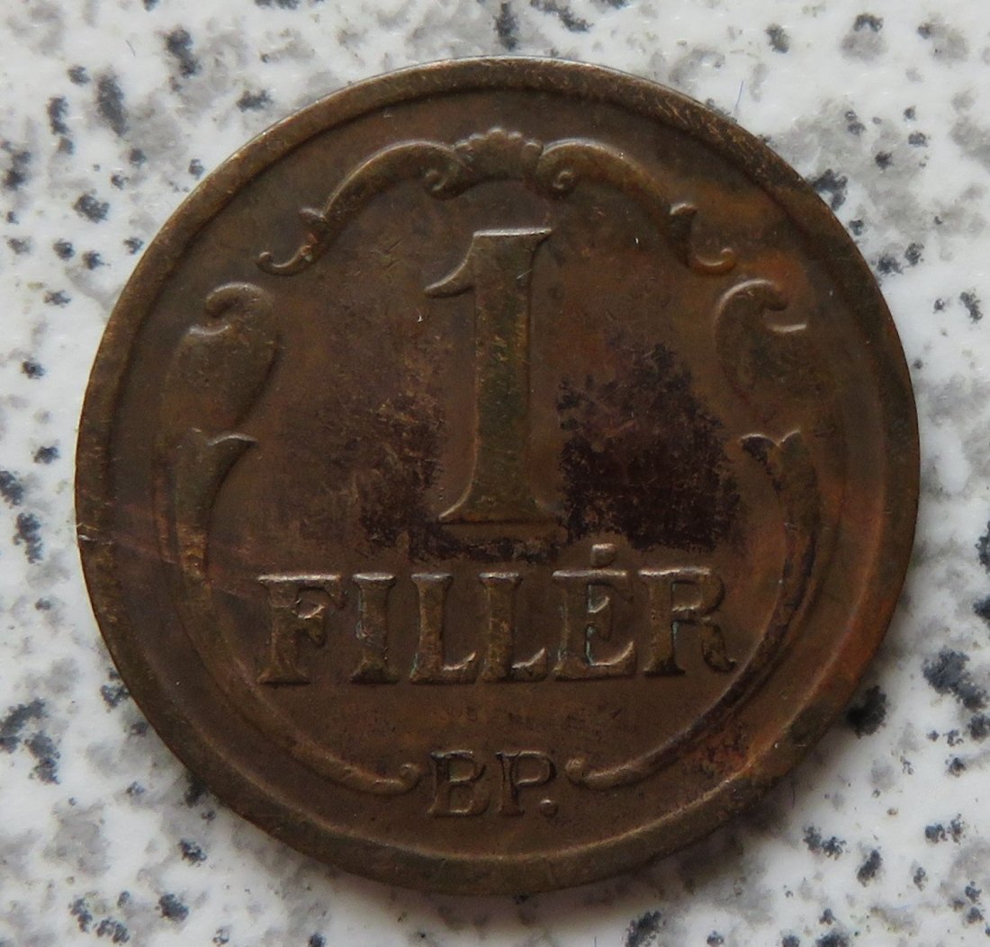  Ungarn 1 Filler 1935   