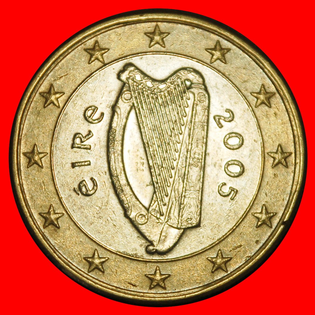 Ⰺ PHALLIC TYPE 2002-2026: IRELAND ★ 1 EURO 2005 DIE II!★LOW START ★ NO RESERVE!