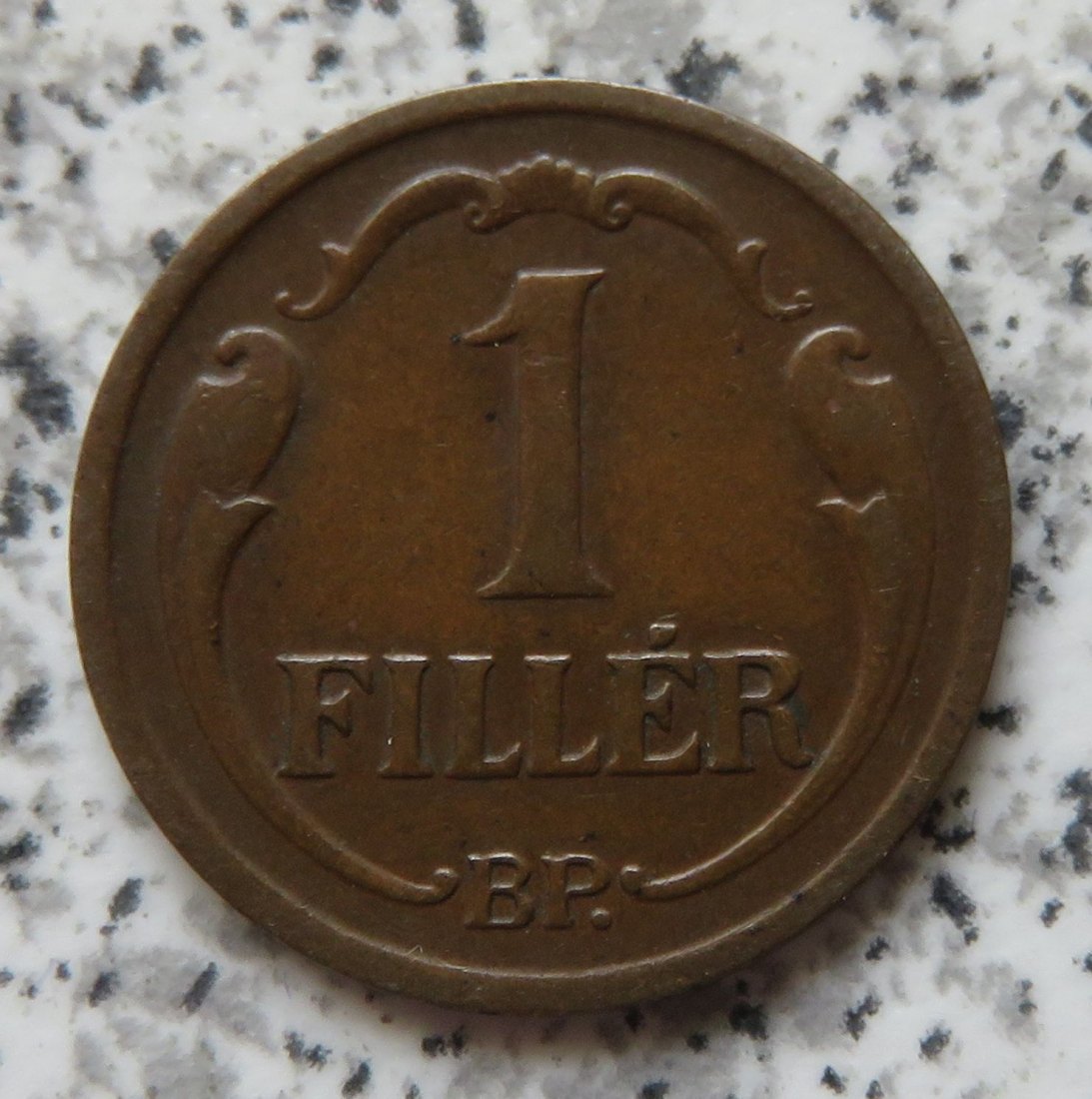  Ungarn 1 Filler 1938   