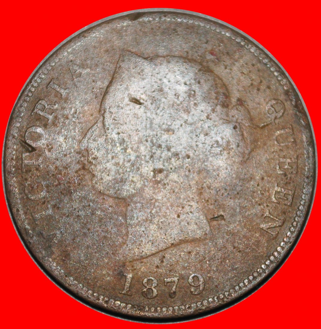Ⰺ GREAT BRITAIN (1879‑1900): CYPRUS ★ 1/2 PIASTRE 1879! VICTORIA (1837‑1901)★LOW START ★ NO RESERVE!