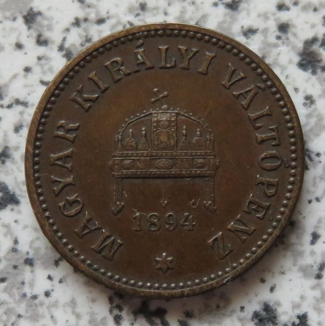 Ungarn 2 Filler 1894   