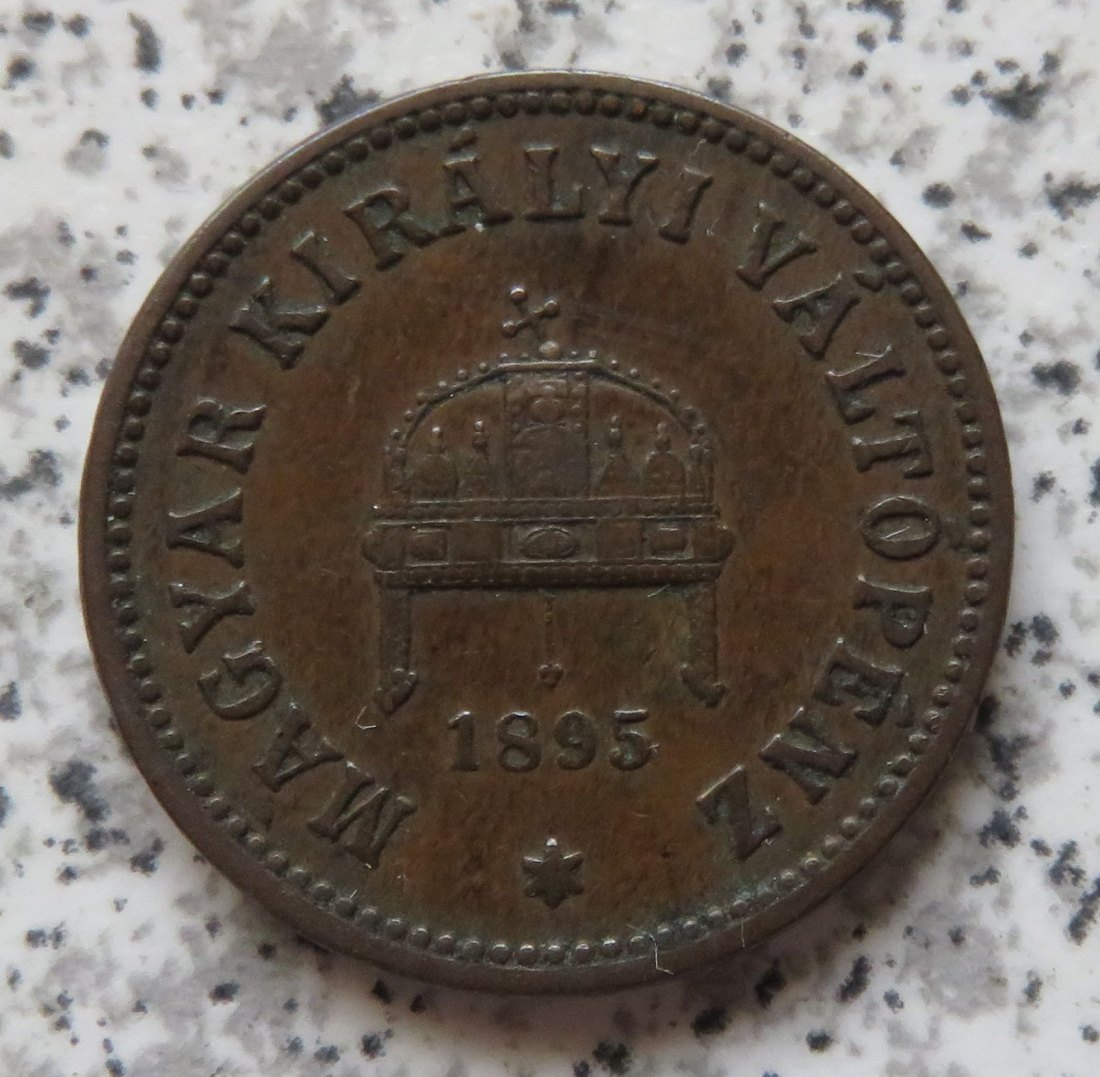  Ungarn 2 Filler 1895   