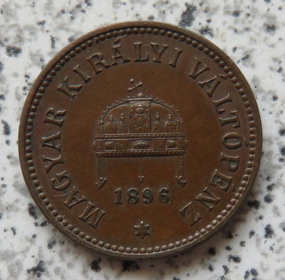  Ungarn 2 Filler 1896   