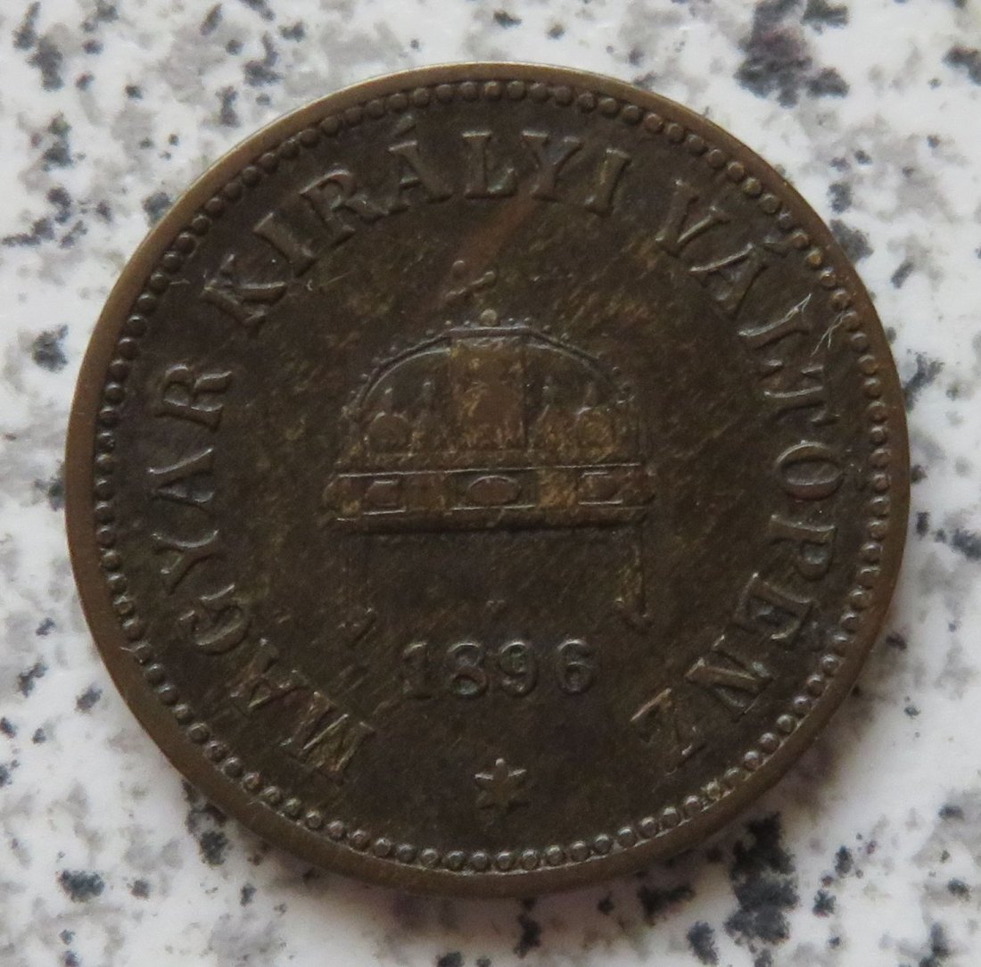  Ungarn 2 Filler 1896   