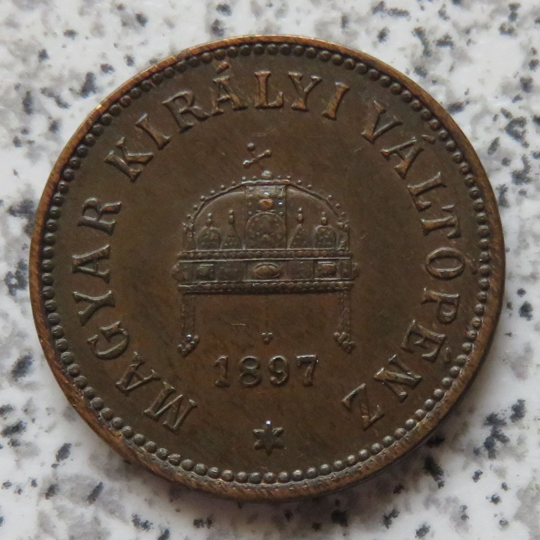  Ungarn 2 Filler 1897   