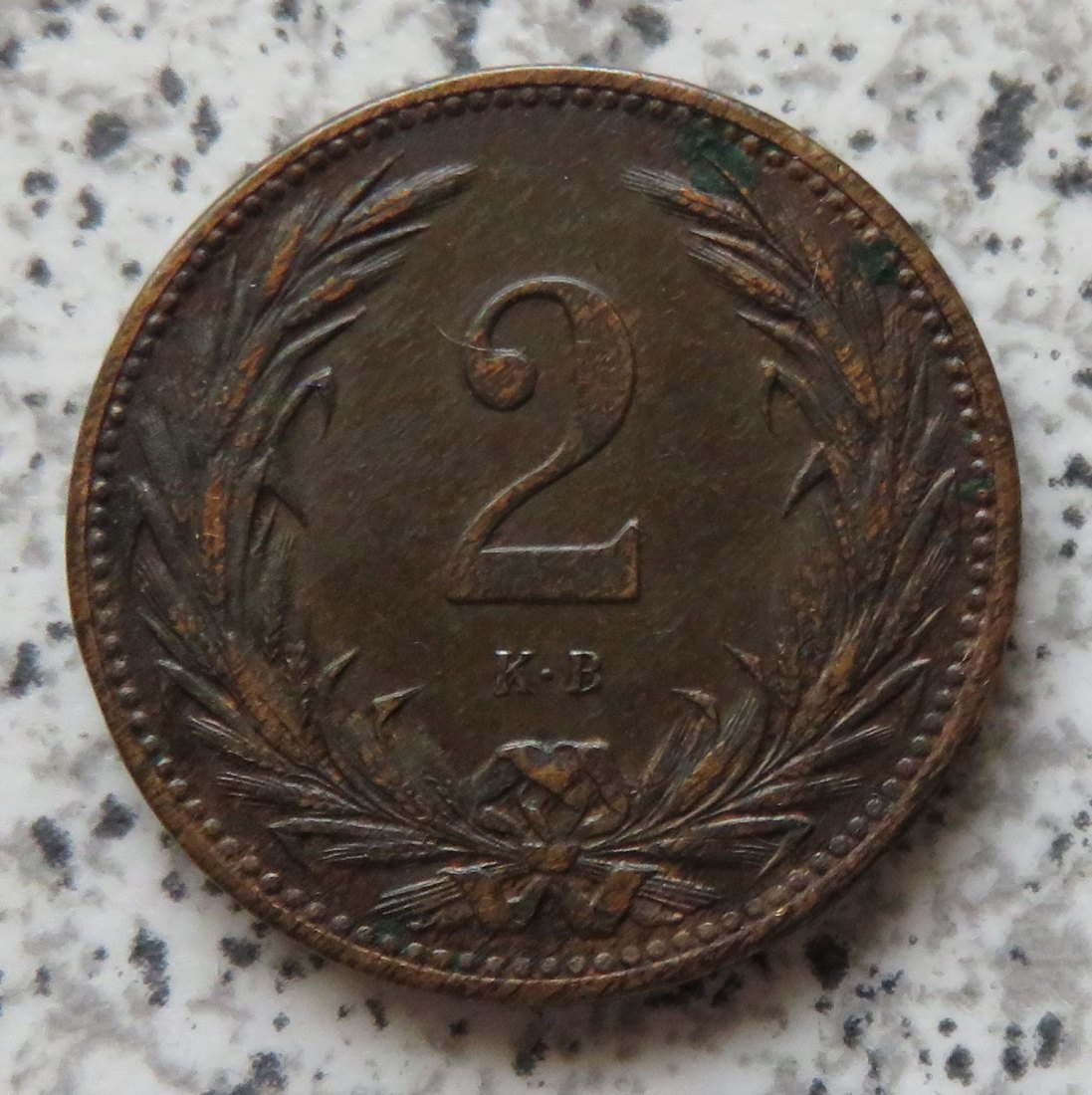  Ungarn 2 Filler 1897   