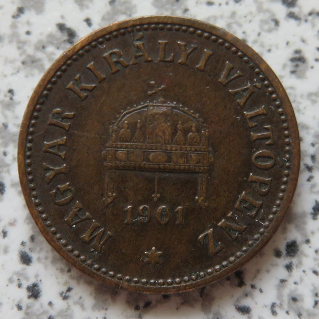  Ungarn 2 Filler 1901   