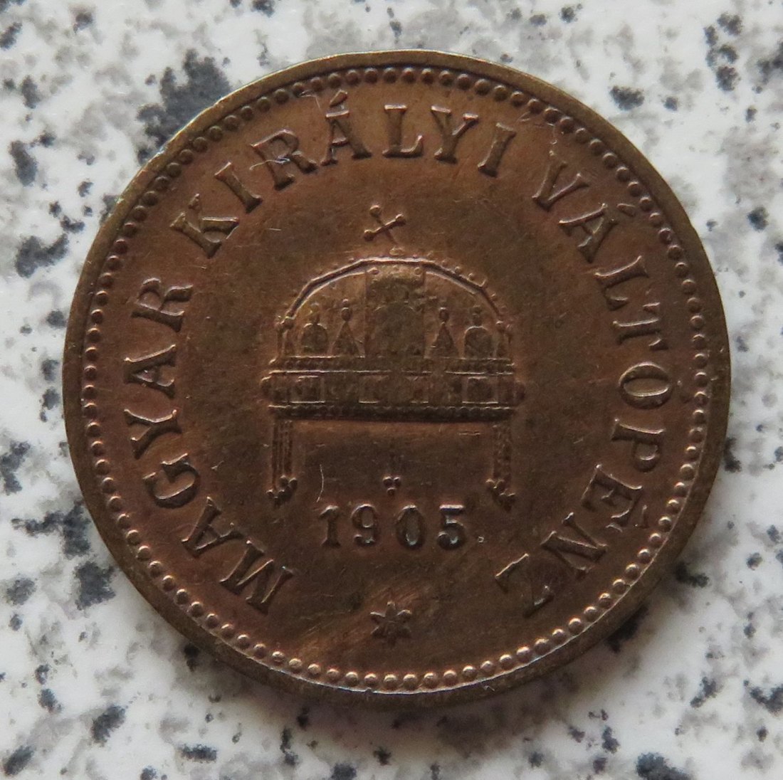  Ungarn 2 Filler 1905   