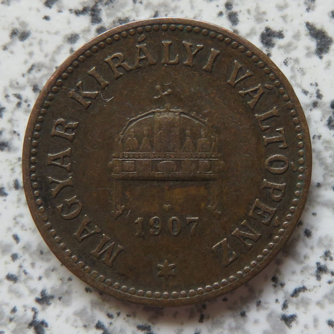  Ungarn 2 Filler 1907   