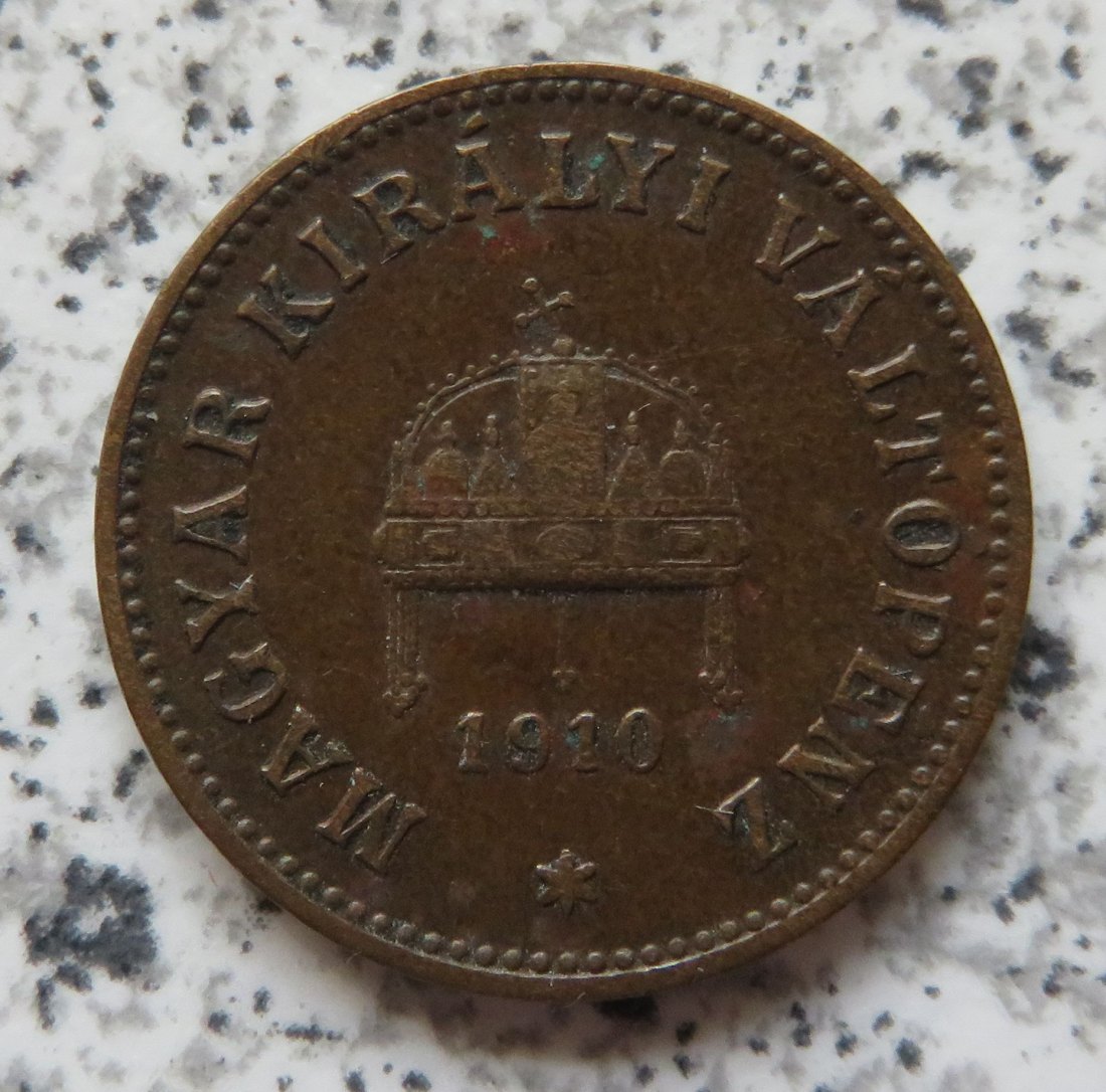  Ungarn 2 Filler 1910   
