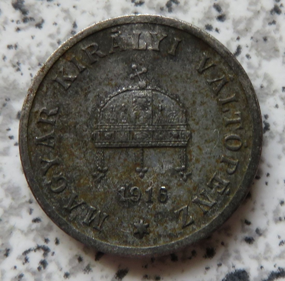  Ungarn 2 Filler 1916   