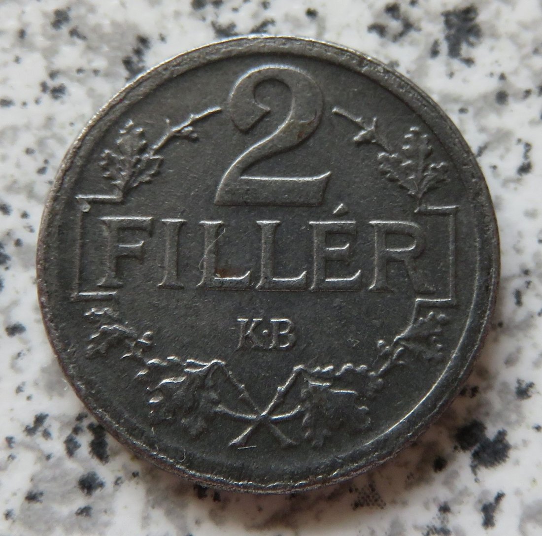  Ungarn 2 Filler 1917   