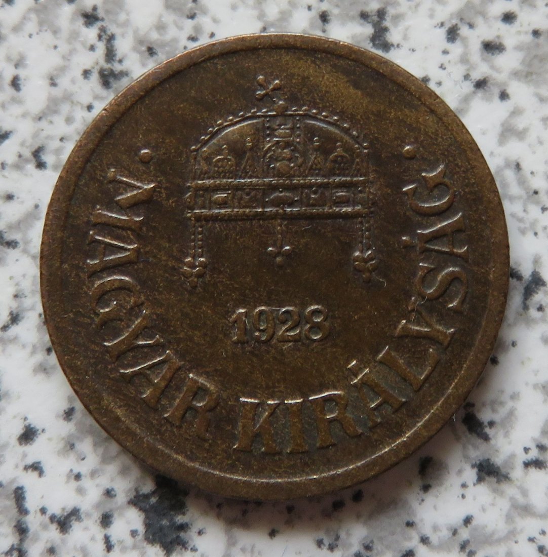  Ungarn 2 Filler 1928   
