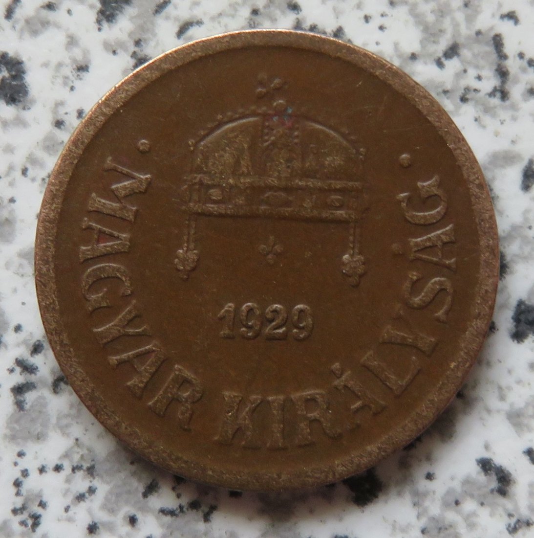  Ungarn 2 Filler 1929   