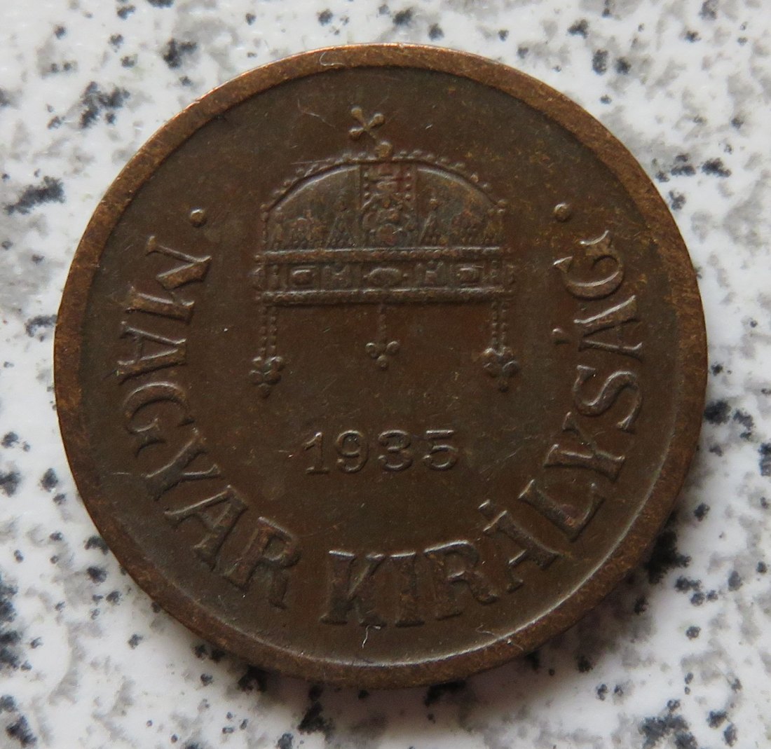  Ungarn 2 Filler 1935   