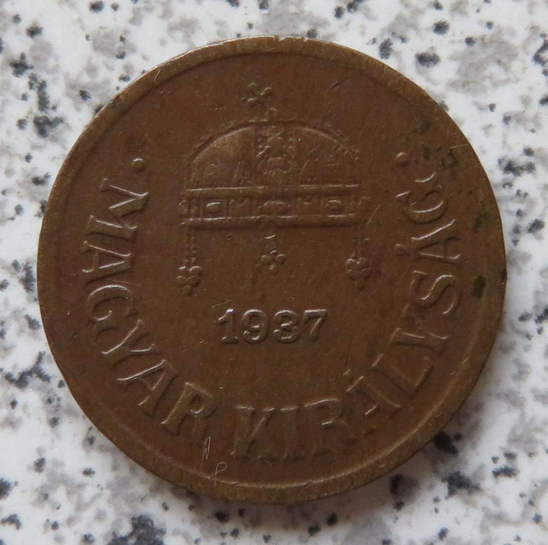  Ungarn 2 Filler 1937   