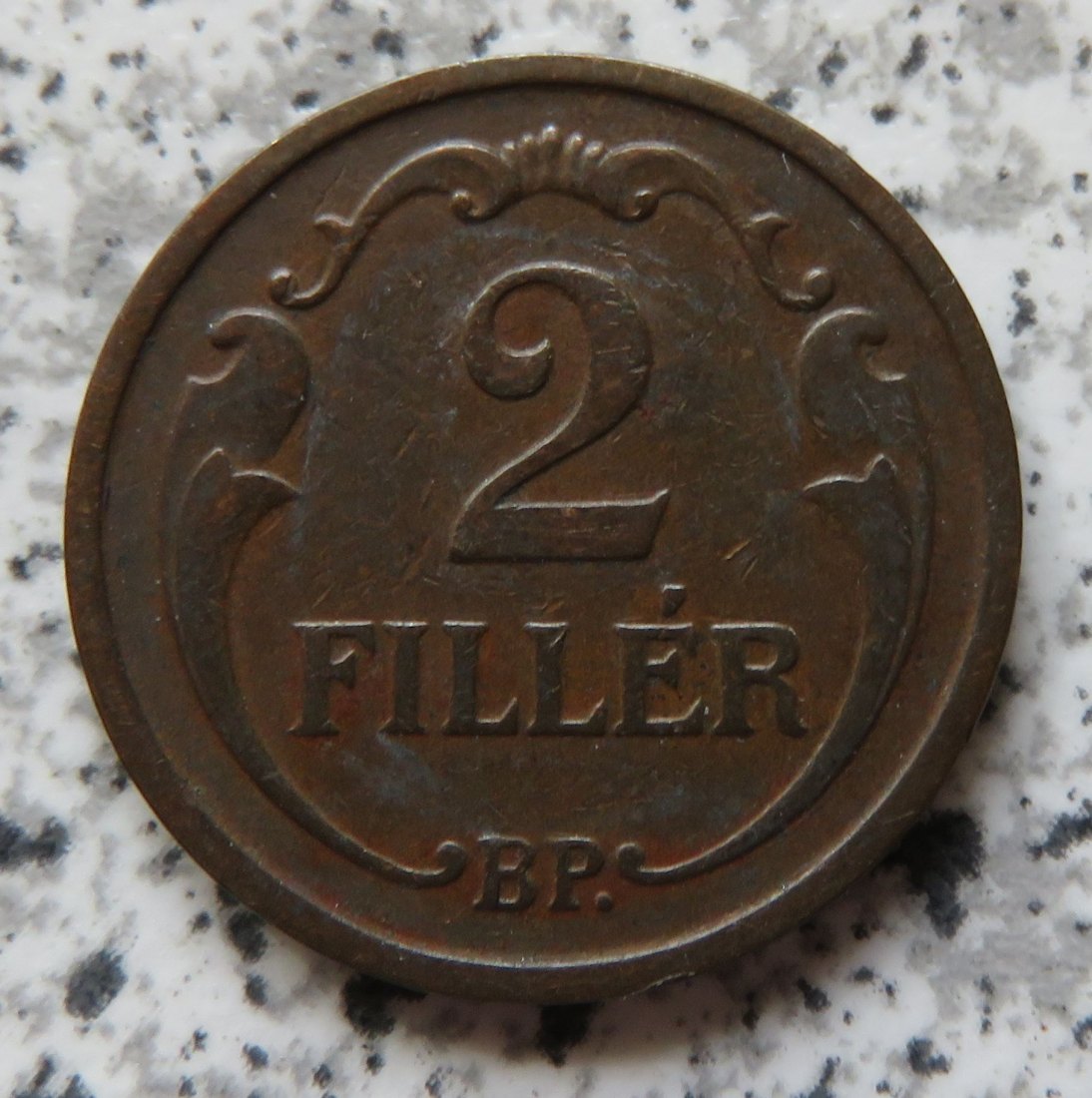  Ungarn 2 Filler 1939   